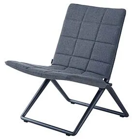 Cane-Line Traveller lounge fällstol - Airtouch, grå