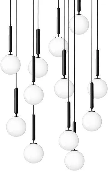 Nuura Miira 13 Taklampa Opal Vit Liten