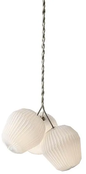 Le Klint THE BOUQUET Medium -kronljuskrona med 3 standard lampskärmar
