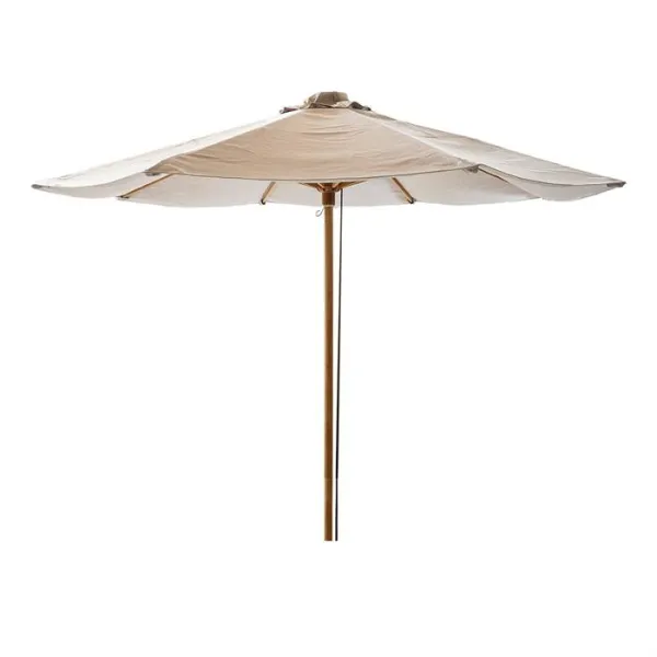 Cane-Line Classic parasoll med block - Ø: 240 cm