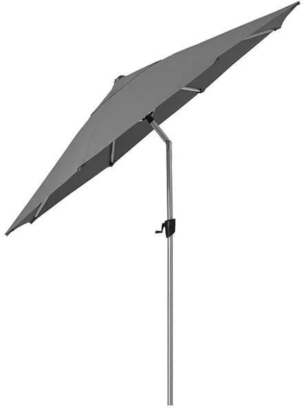 Cane-Line Sunshade parasoll med lutning - Ø 300 cm - Antracit