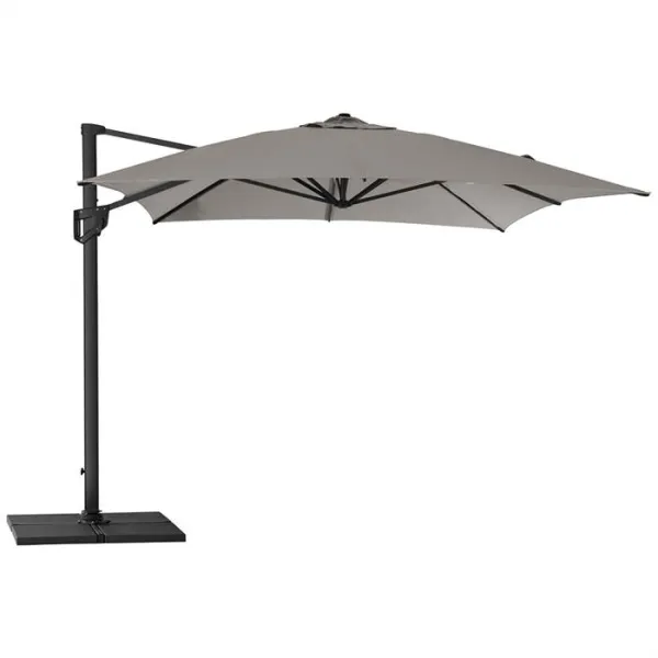 Cane-Line Hyde Luxe parasoll inkl. bas - 3x4 m.