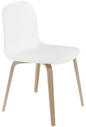 Muuto Visu matstol med träram Vit/Ek