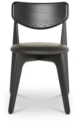 Tom Dixon Slab Matstol Klädd Set med 2 Svart