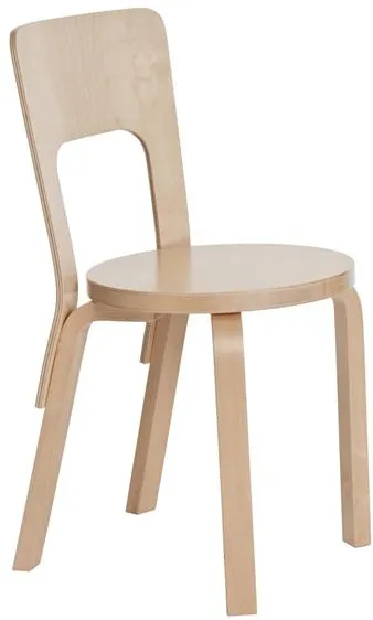 artek 66 matsalsstol björk